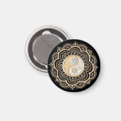 Goud & Zilver Mandala Magneet (Voorkant / Achterkant)