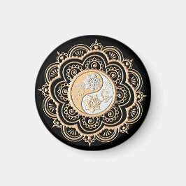 Goud & Zilver Mandala Magneet