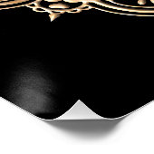Goud & Zilver Mandala Perfect Poster (Hoek)