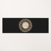 Goud & Zilver Mandala Yogamat (Voorkant (horizontaal))