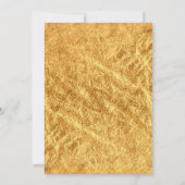 Goud Zilver Raket Schip Buitenruimte Verjaardagsfe Kaart (Achterkant)