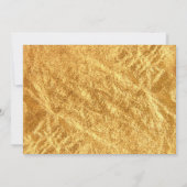 Goud Zilver Raket Schip Buitenruimte Verjaardagsfe Kaart (Achterkant)