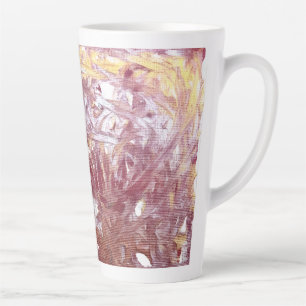 Goud, Zilver, Rood, Roze Goud, Marmeren Kunstwerk Latte Mok