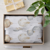Goud Zilver  Waterverf Kerst Ornamenten Tissuepapier (Geschenk)