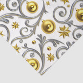 Goud & Zilver Wervelende Elegantie Tissuepapier (Detail)