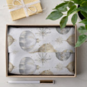 Goud Zilver Zwart Kerst Ornamenten Tissuepapier (Geschenk)