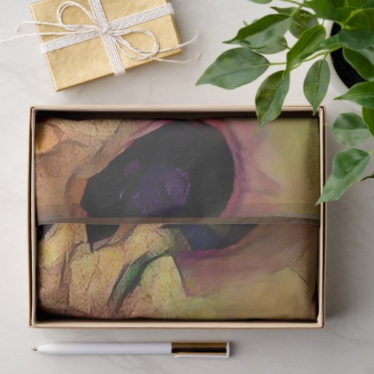 Goud Zonnebloem Elegant Collectie Tissuepapier (Geschenk)