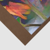 Goud zonnebloem Elegant Collectie Tissuepapier (Detail)