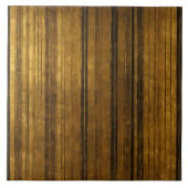 Goud Zwart  Art Deco Modern Collectie Tegeltje (Voorkant)