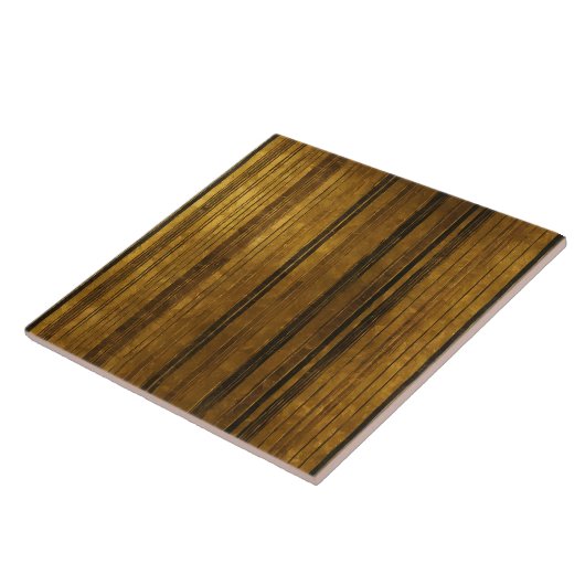 Goud Zwart  Art Deco Modern Collectie Tegeltje (Zijkant)