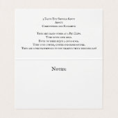 Goud Zwart Art Deco QR Code Website Trouwen Visitekaartje (Binnenkant ongevouwen)