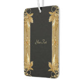 Goud Zwart  Bloemen Luchtverfrisser (Links)