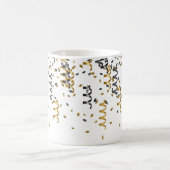 Goud Zwart Confetti Koffiemok (Center)