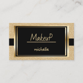 Goud Zwart Custom Professional Visitekaartje