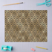 Goud zwart decodepatroon tissuepapier (Craft)