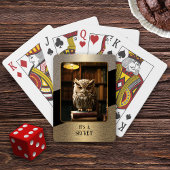 Goud Zwart Foto Geheim Speelkaarten