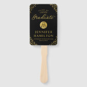 Goud Zwart Foto Medische Verpleegkunde School Afst Handwaaier (Voorkant)