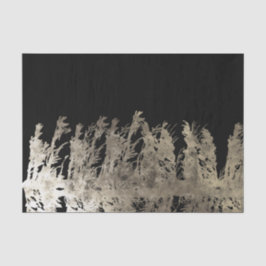 Goud & Zwart Glam Graneboom Rustieke Bos Huwelijk Tissuepapier