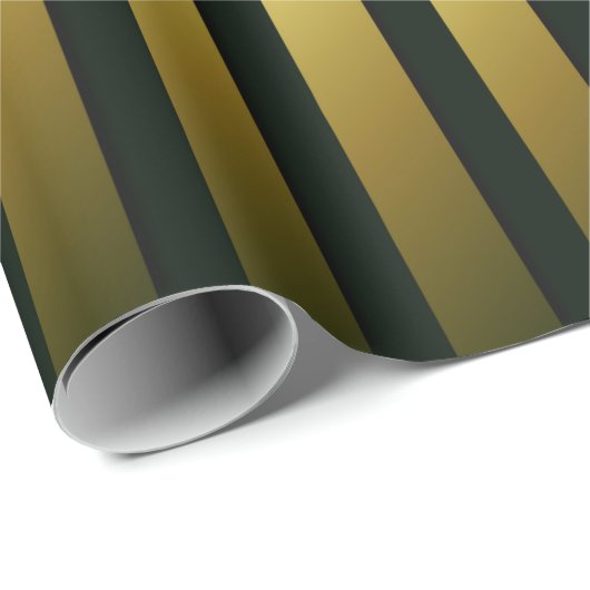 Goud, zwart, glanzend, ompakken, papier, kleurrijk cadeaupapier (Rol Hoek)