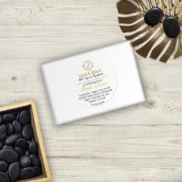 Goud & Zwart Handgemaakt Zelfgemaakt Bad & Body La Ronde Sticker