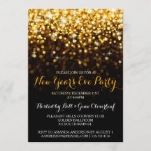 Goud Zwart Hollywood Glam Oudejaarsavond Party