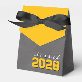 Goud & zwart krijtbord Afstuderen geschenkdozen Bedankdoosjes