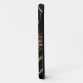 goud, zwart, kunstdeco, metallisch, patroon, , chi Case-Mate iPhone case (Achterkant/links)