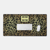 Goud & Zwart - MAM - WOW | Bureaumat (Keyboard & Muis)