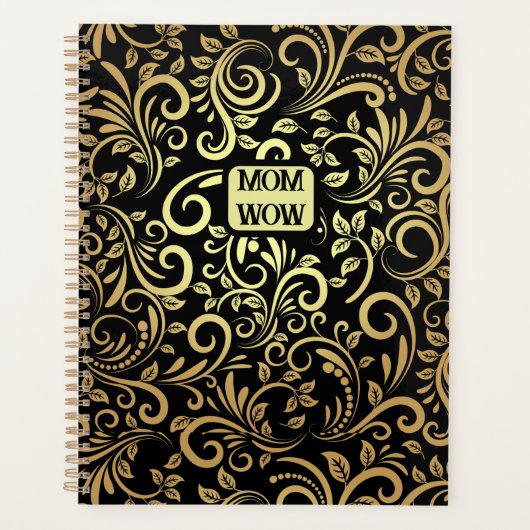 Goud & Zwart - MAM - WOW | Planner (Voorkant)