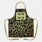 Goud & Zwart - MAM - WOW | Schort (Voorkant)