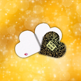 Goud & Zwart - MAM - WOW | Spiraal Notitieboek