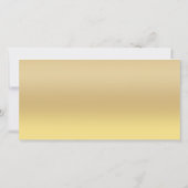 Goud Zwart Script Logo Zakelijk Cadeaubon (Achterkant)