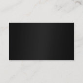 GOUD/ZWART VISITEKAARTJE (Achterkant)