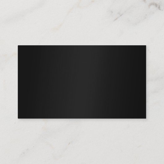 GOUD/ZWART VISITEKAARTJE (Achterkant)