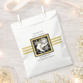 Goud Zwart Wit Schaatsen Partij Dank u Bedankzakje (Geknipt)