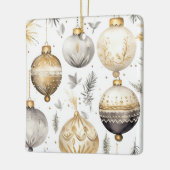 Goud Zwart Zilver Ornamenten Kerst Ornamenten (Links)