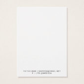 Goud Zwart Zon Maan Star Ketting Display Kaart (Achterkant)