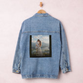 Goud & Zwarte Stippen Persoonlijke bruiloft Denim Jacket (Hangar)