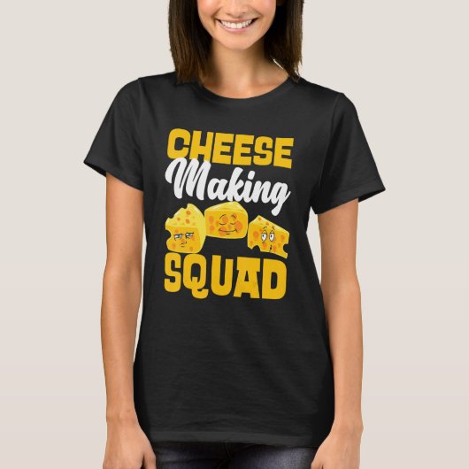 Gouda Cheese Cheese Making Squad T-shirt (Voorkant)