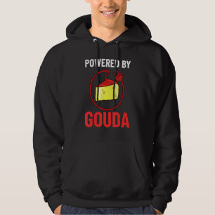 Gouda Cheese Roked Queso Slices Shredded Funny_1 Hoodie