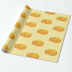 Gouda Cheese Rounds Dutch Foodie Gastronomy Cadeaupapier