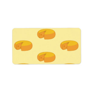 Gouda Cheese Rounds Dutch Foodie Gastronomy Etiket