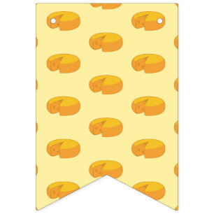 Gouda Cheese Rounds Dutch Foodie Gastronomy Vlaggetjes