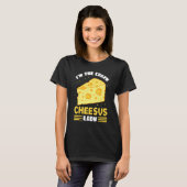 Gouda Cheesus Lady Cheese Gouda 2 T-shirt (Voorkant volledig)