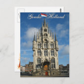 Gouda Holland Briefkaart (Voorkant / Achterkant)