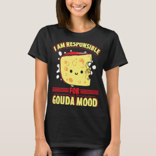 Gouda voor Gouda Cheese Gouda Enthusiast Dutch Che T-shirt