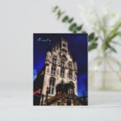 Gouda, voormalig stadhuis briefkaart (Staand voorkant)