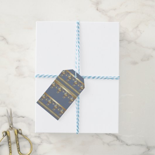Goudaas Cadeaulabel (Met Touw)