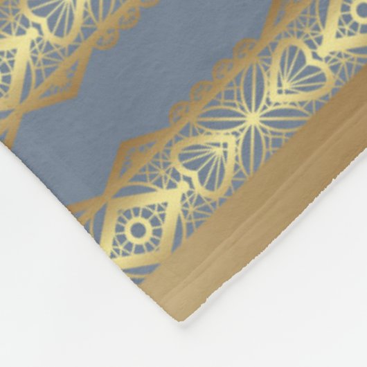 Goudaas Fleece Deken (Hoek)