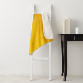 Goudachtergrond of -ondergrond en schaduwachtergro sherpa deken (In situ)